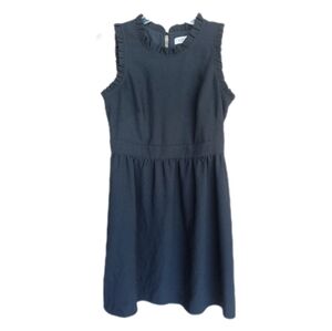 Loft Sleeveless Ruffle Shift Dress
